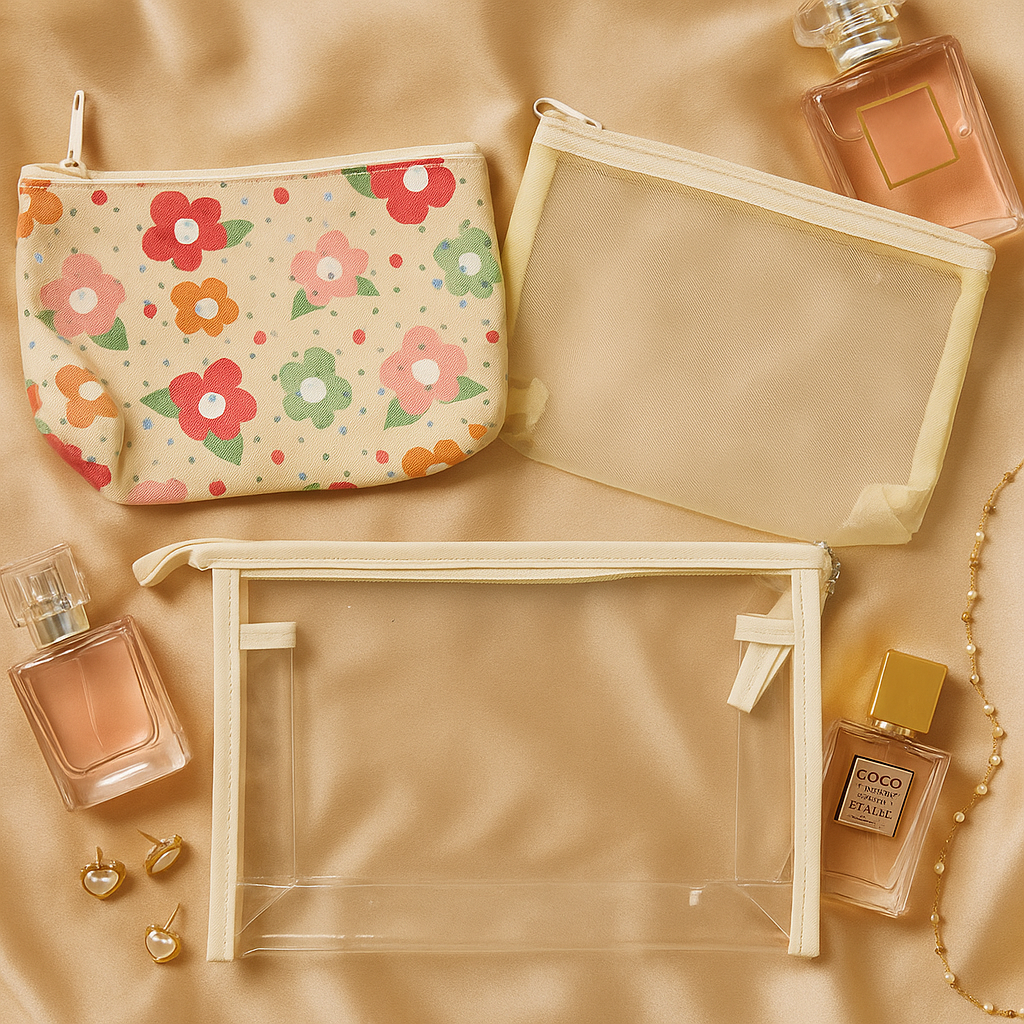 Golden Hour Pouch Set - Pack of 3