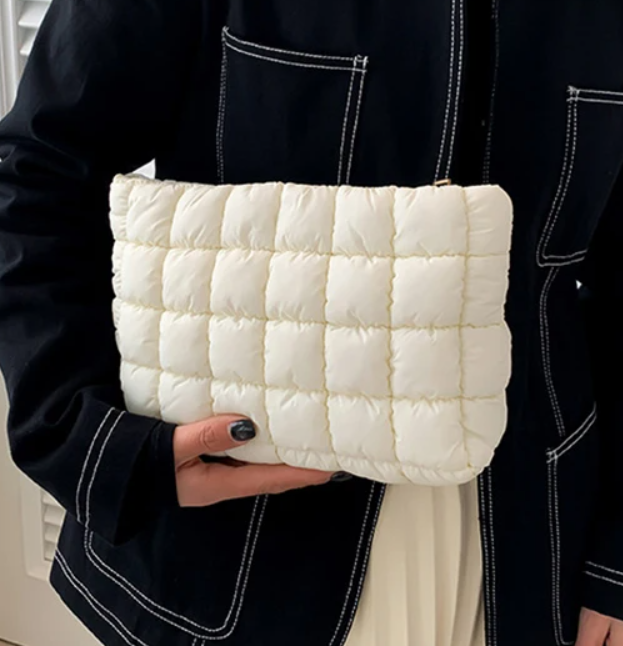 Quilted Puffy Makeup Organizer