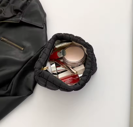 Quilted Puffy Makeup Organizer