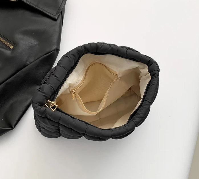 Quilted Puffy Makeup Organizer