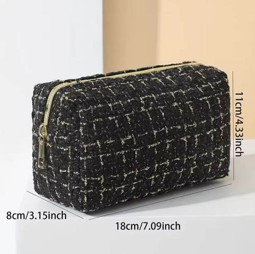Timeless Texture Makeup Bag