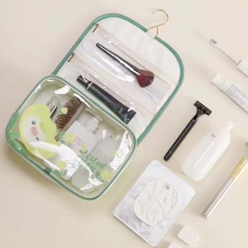 Floral Travel Makeup Bag
