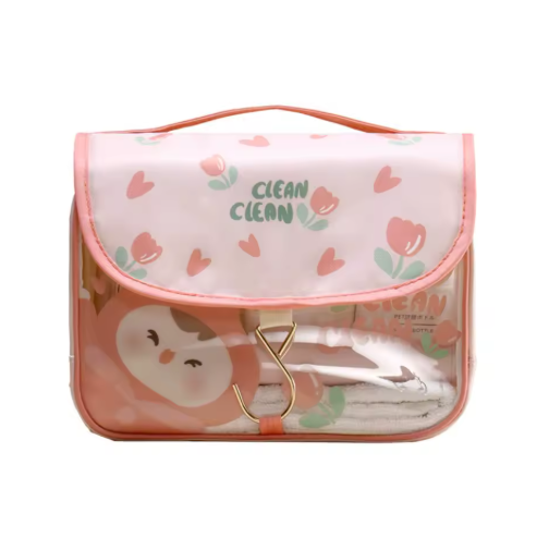 Floral Travel Makeup Bag