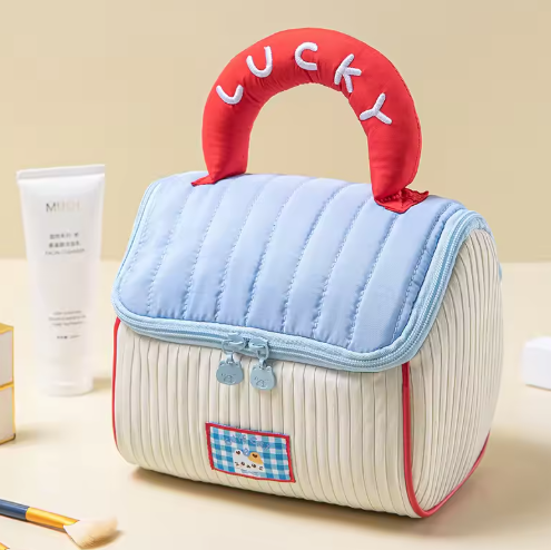 Cute Cottage Makeup Bag