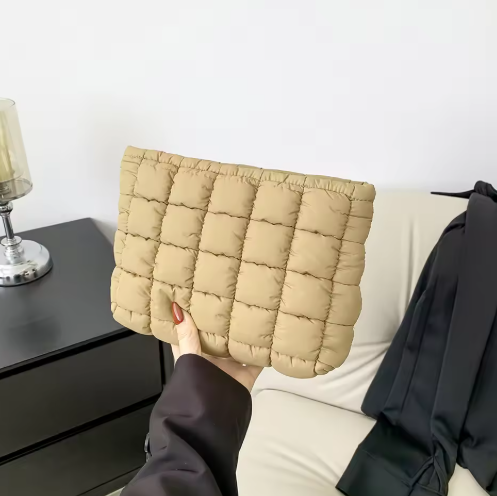 Quilted Puffy Makeup Organizer