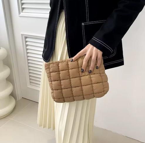 Quilted Puffy Makeup Organizer