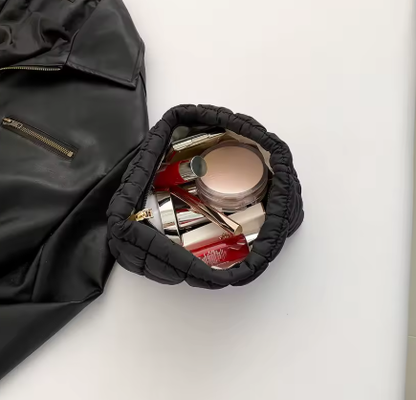 Quilted Puffy Makeup Organizer