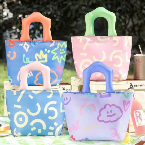 Color Pop Graphic Tote