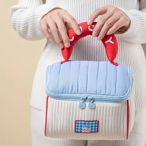 Cute Cottage Makeup Bag